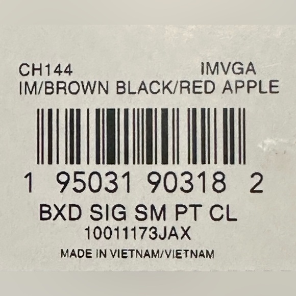 COACH PET DOG COLLAR AND LEASH set brown black red apple New Pretty last set - Picture 16 of 16